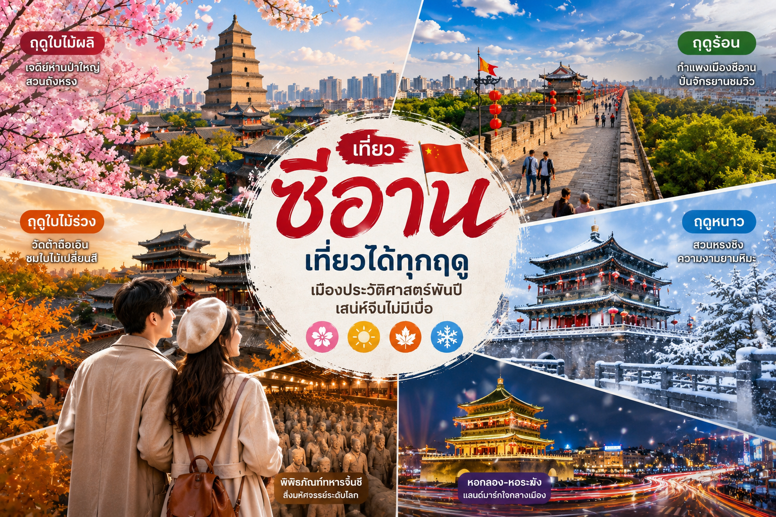 🍁✨ เที่ยวซีอานเดือนไหนดีที่สุด?